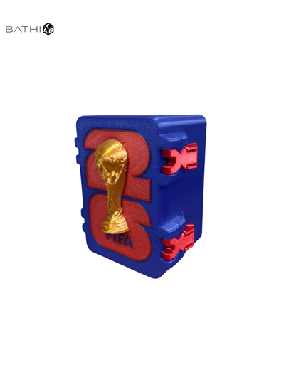 Porta Figurinhas Copa do Mundo 2026 | Caixa Organizadora Grande
