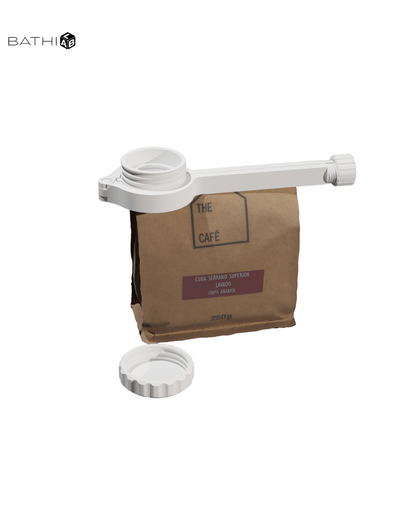 Presilha para embalagens com tampa