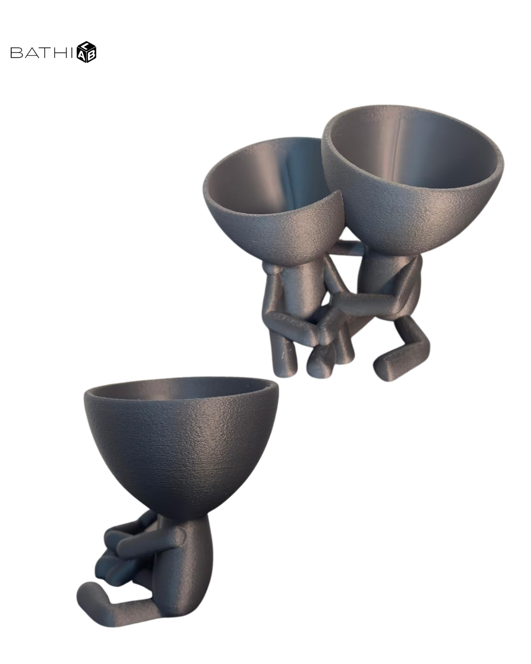 Vaso de Flores Duplo