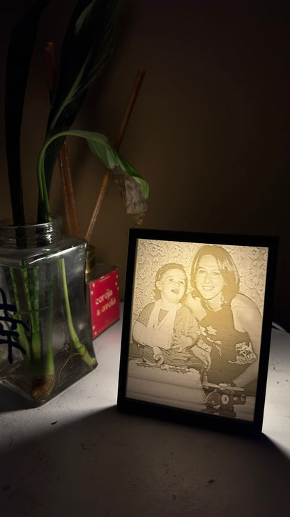 Luminária com Foto Personalizada | Ilumine seu Momento